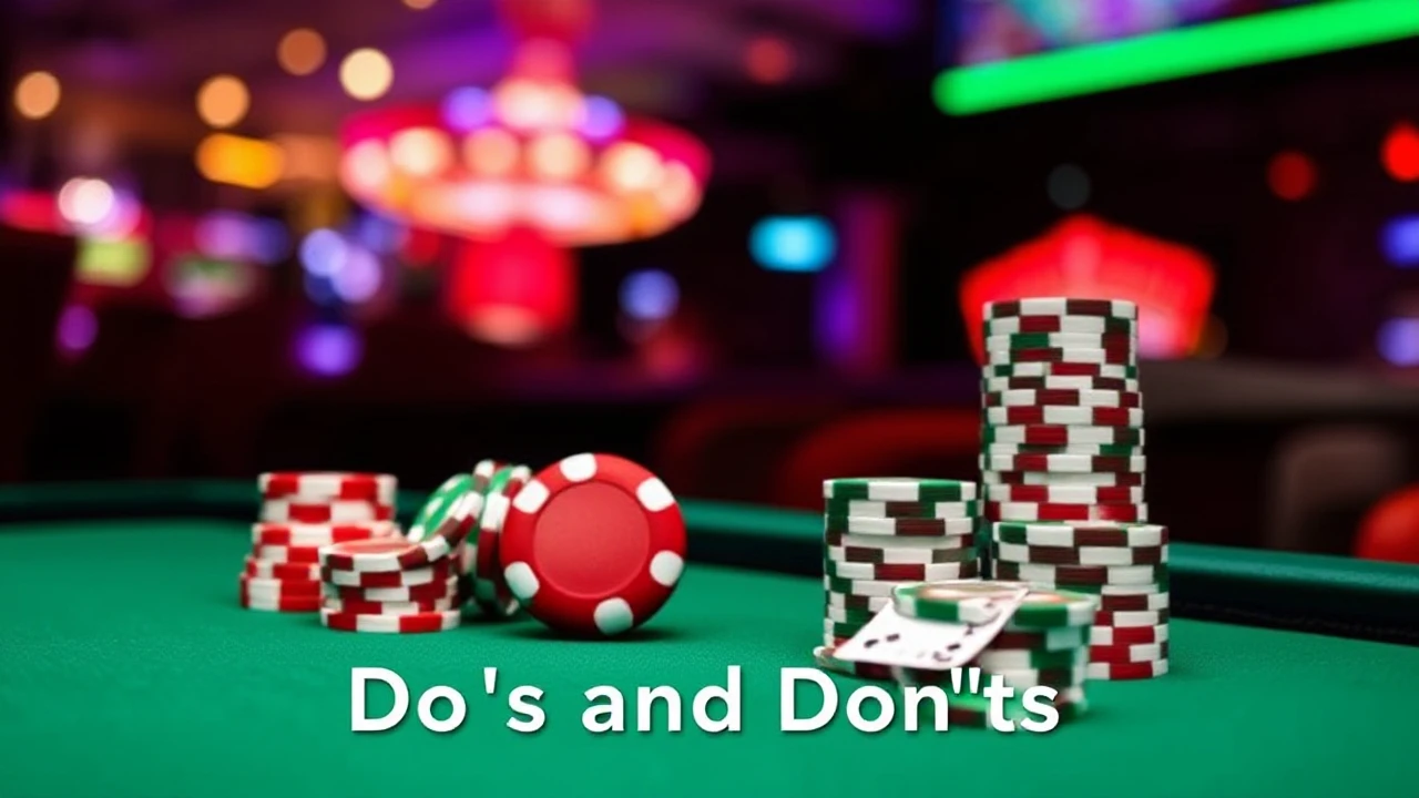 Your Complete Handbook to Proper Behavior at Casinos: Do's and Don'ts