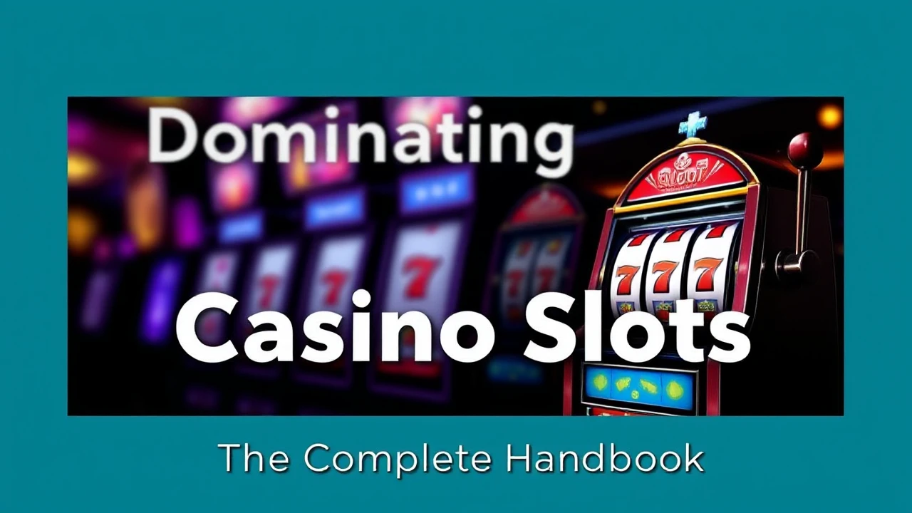 Dominating Casino Slots: The Complete Handbook