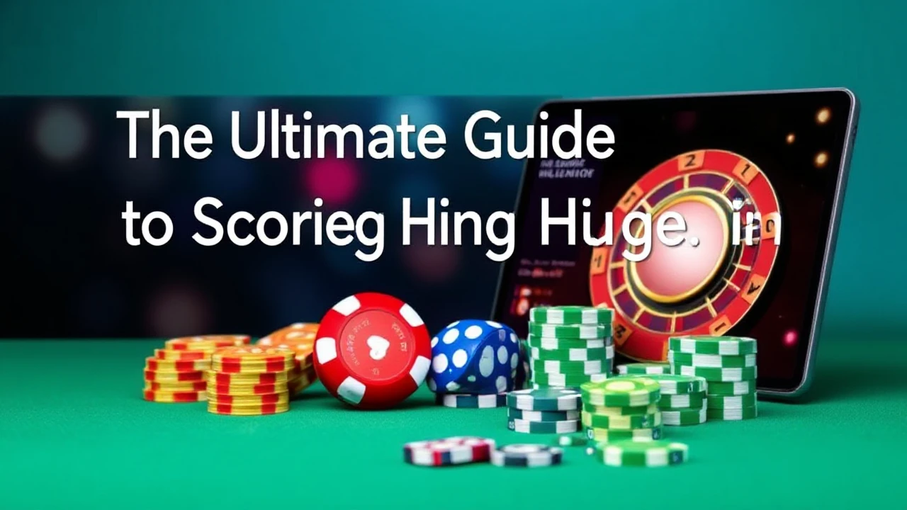 The Ultimate Guide to Scoring Huge in iGaming