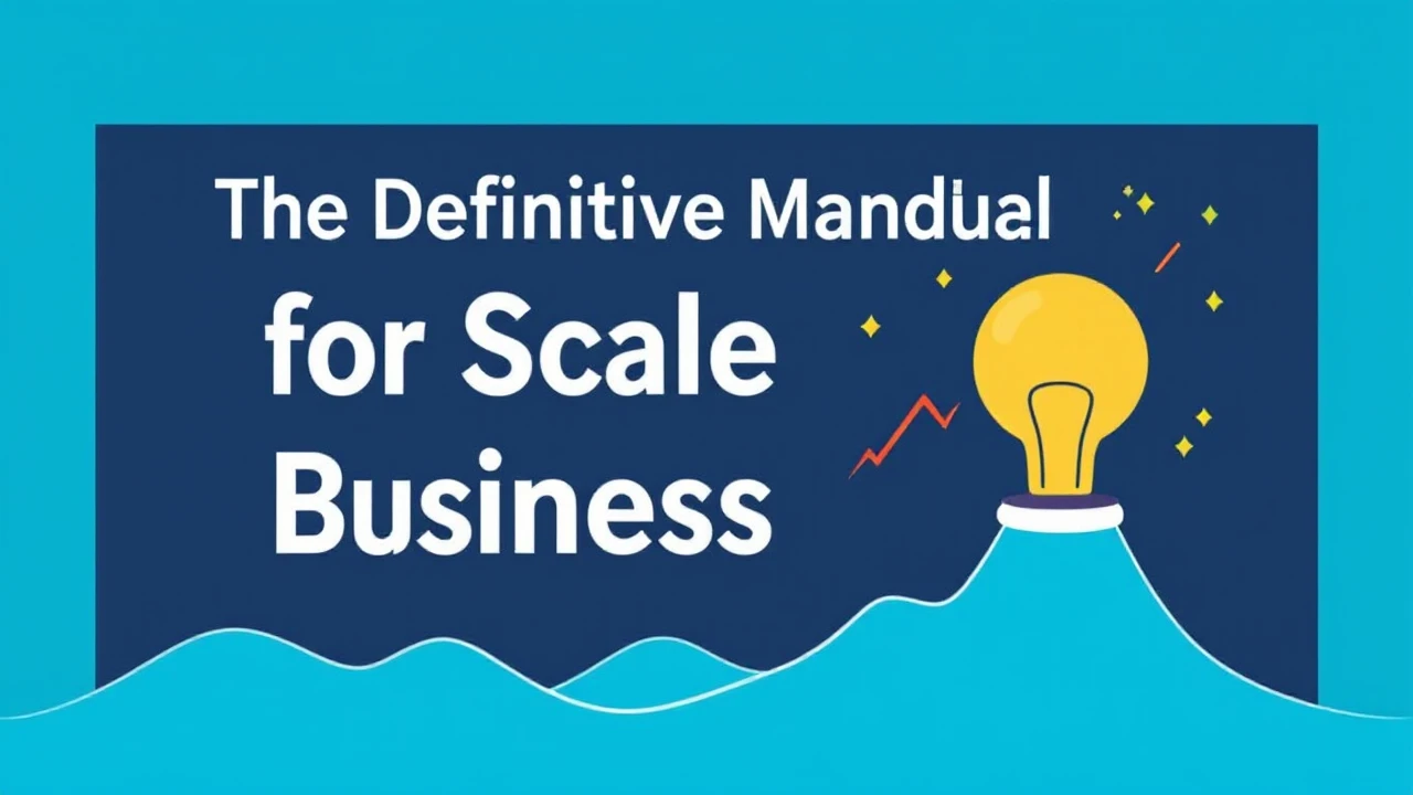 The Definitive Manual for Scaling Your Business Effectively
