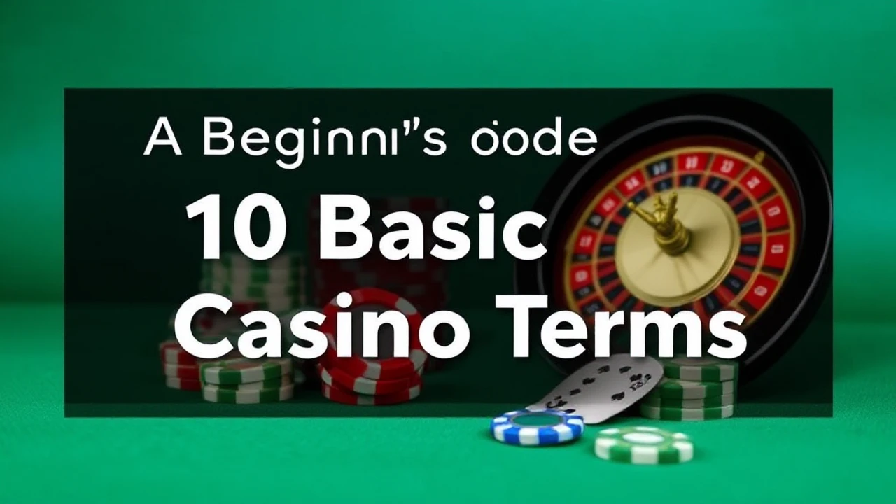 A Beginner's Guide to Learning 10 Basic Casino Terms