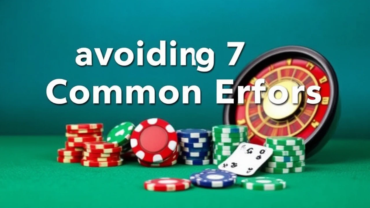 Avoiding 7 Common Errors in Casinos
