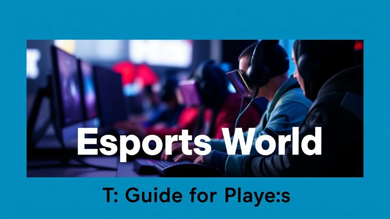 Entering the Esports World: A Guide for Players