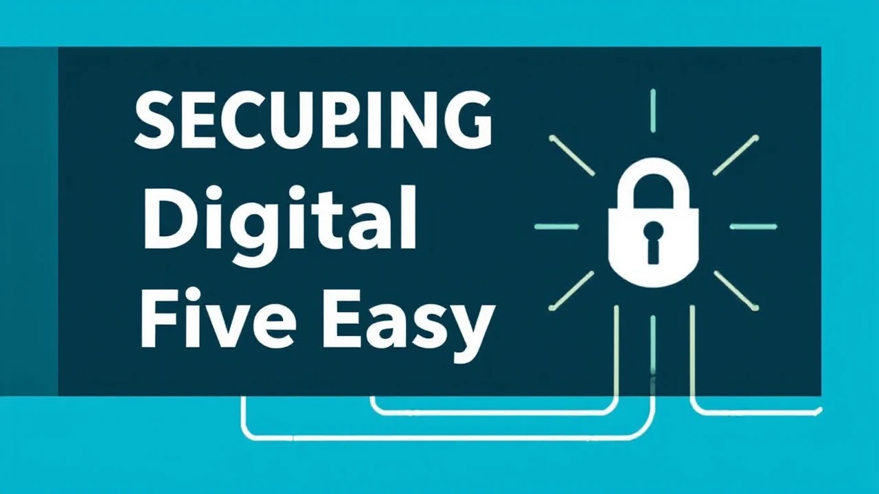 Securing Your Digital Devices: Five Easy Tips