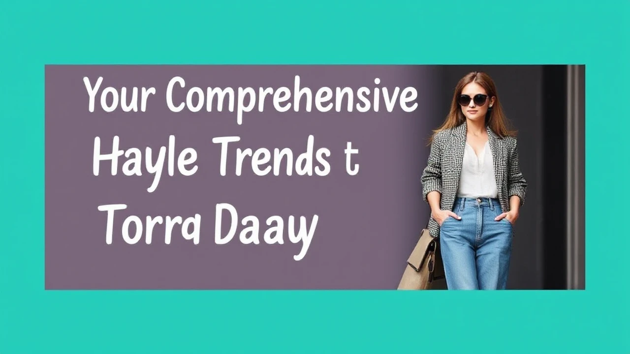 Your Comprehensive Handbook to Style Trends for Today's Woman