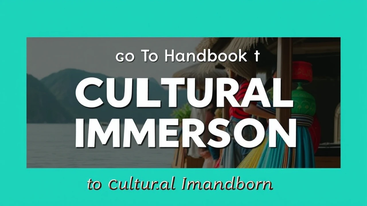 Your Go-To Handbook to Cultural Immersion: Embracing Local Traditions While Traveling
