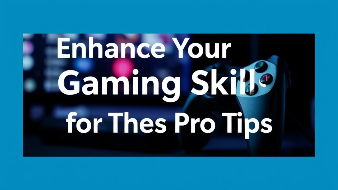 Enhance Your Gaming Skills with These Pro Tips