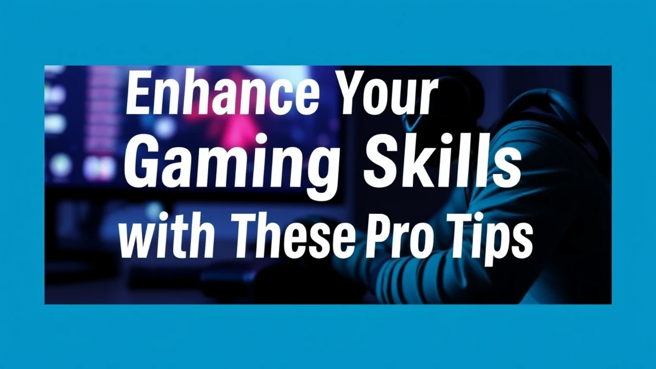 Enhance Your Gaming Skills with These Pro Tips