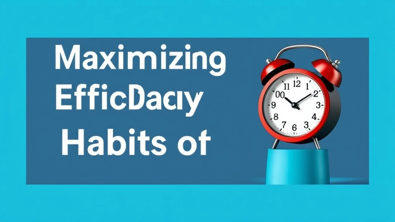 Maximizing Efficiency: 7 Daily Habits of Victorious Individuals