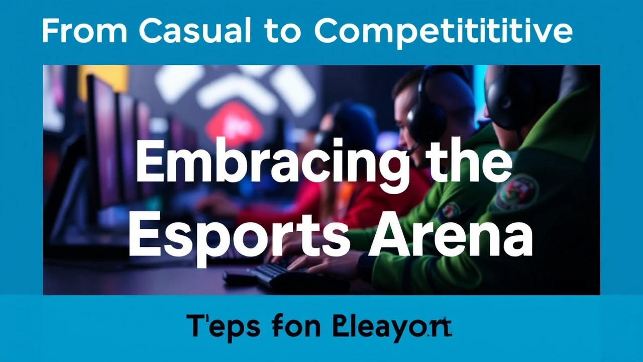 From Casual to Competitive: Embracing the Esports Arena: Tips for Players