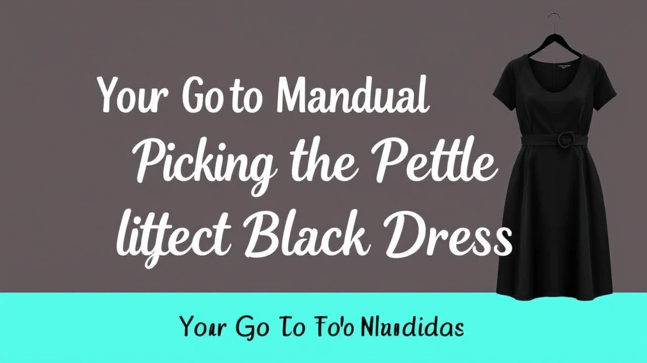 Your Go-To Manual of Picking the Perfect Little Black Dress