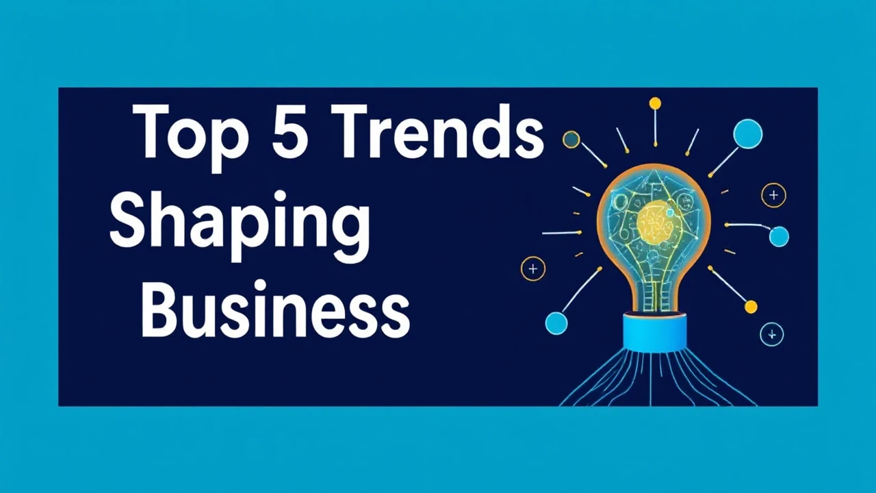 Delving into the Top 5 Trends Shaping the Future of Business Innovation