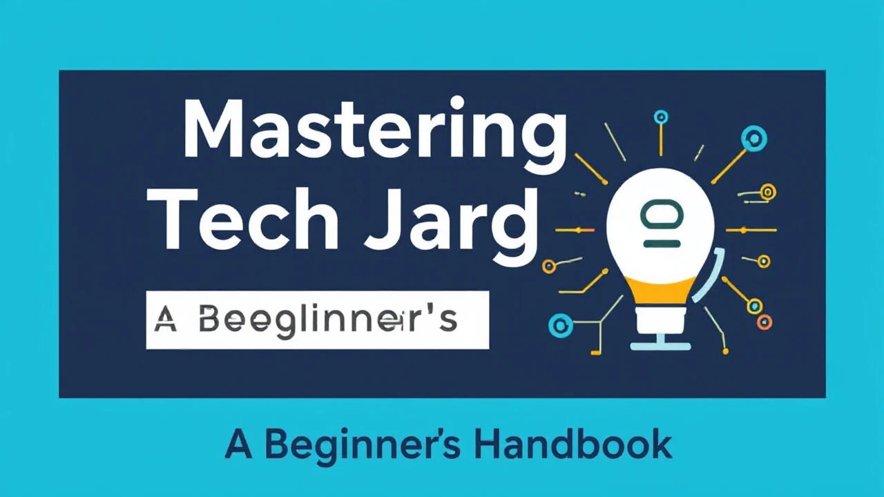 Mastering Tech Jargon: A Beginner's Handbook
