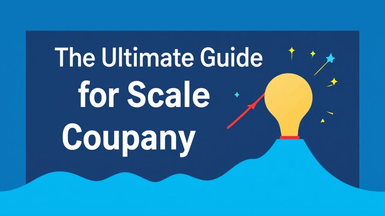 The Ultimate Guide for Scaling Your Company Effectively