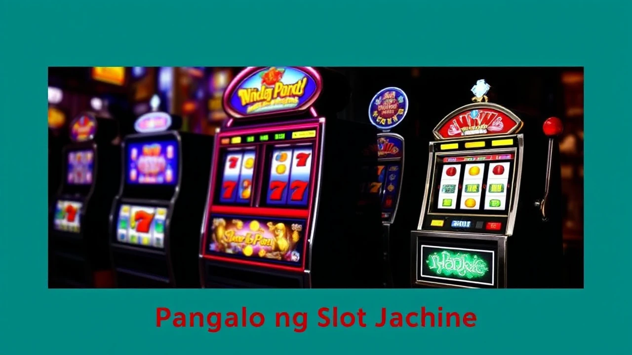 Pangarap na Jackpot: Paano Manalo ng Malaki sa Slot Machine