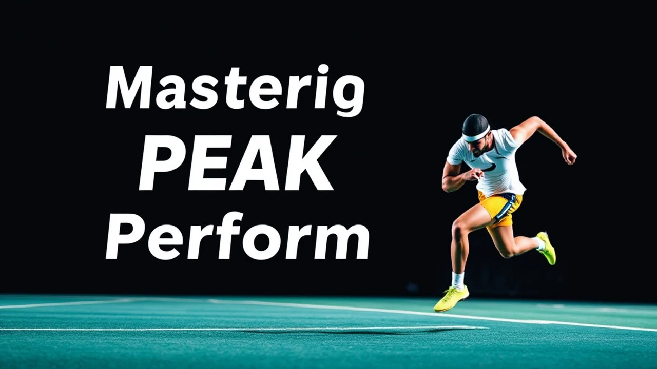 Mastering Peak Performance: Insider Tips from Pro Athletes