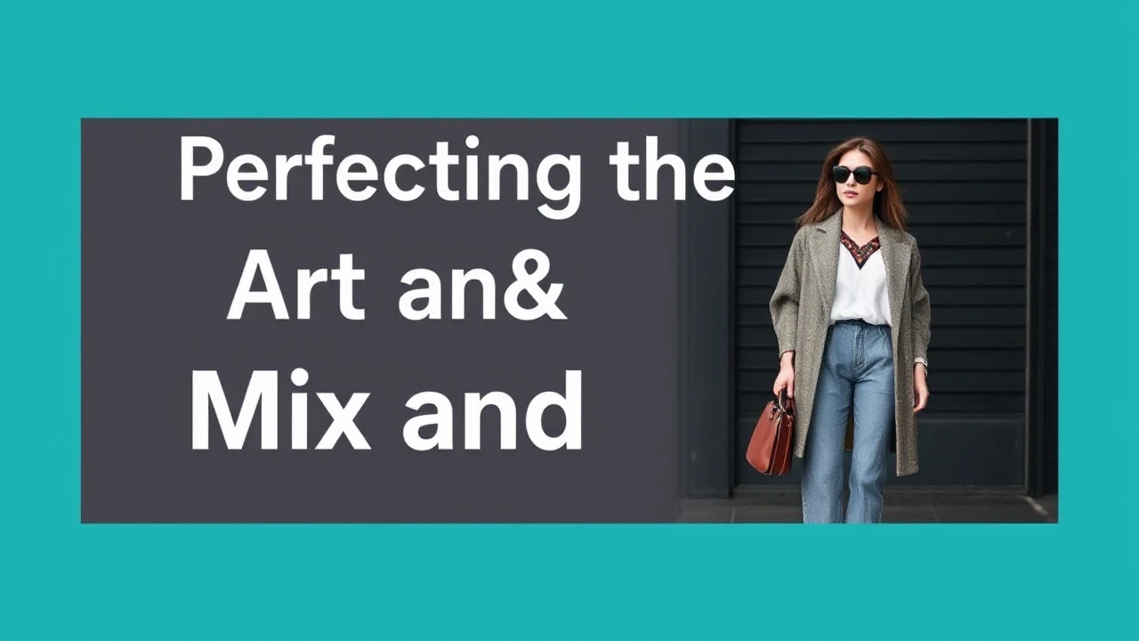 Perfecting the Art of Mix and Match in Fashion: A Guide to Enhance Your Style