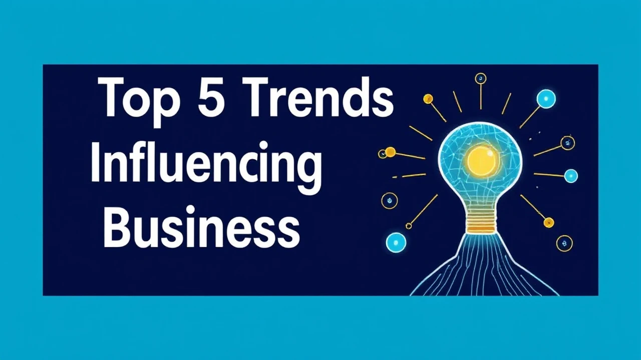 Delving into the Top 5 Trends Influencing the Future of Business Innovation