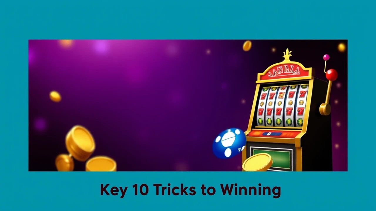 Master Slot Machine Slots: Key 10 Tricks to Winning
