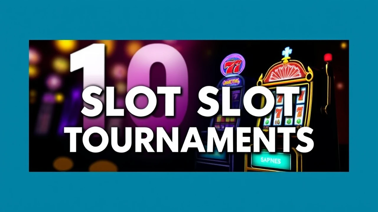Primary 10 Electrifying Slot Machine Tournaments You Have to Join