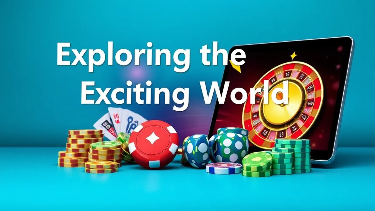 Exploring the Exciting World of Online Casino Games