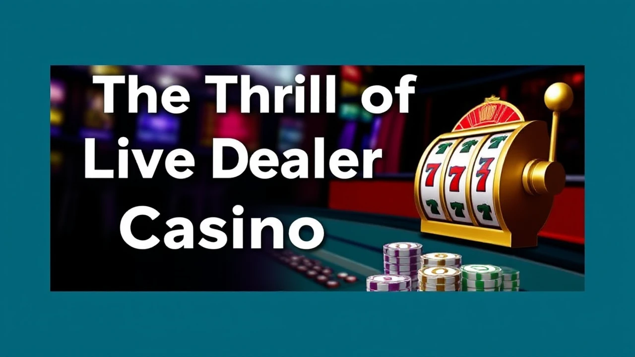 The Thrill of Live Dealer Casino Slots