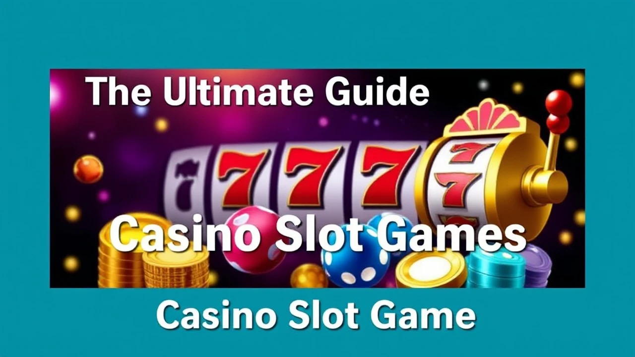 The Ultimate Guide to Casino Slot Games: How to Play & Win