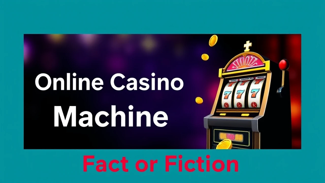Unveiling Online Casino Machine Myths: Fact or Fiction?