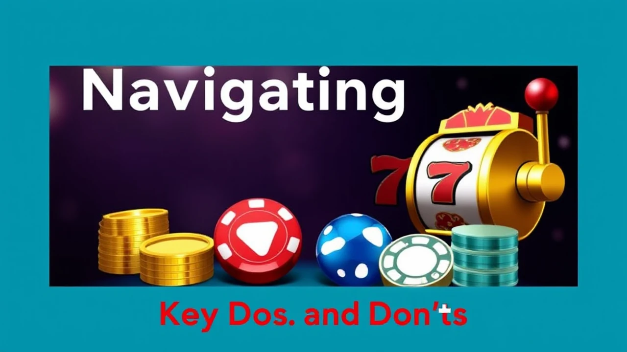 Navigating Casino Slots: Key Do's and Don'ts