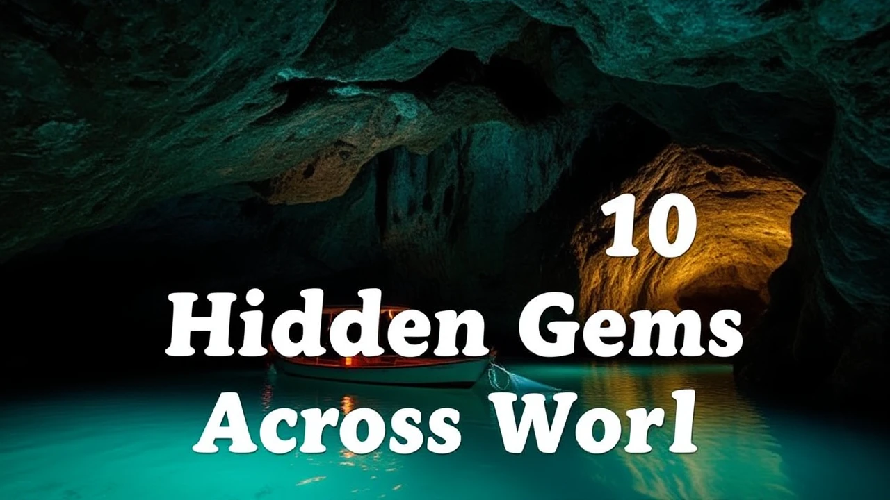 Uncovering 10 Hidden Gems Across the World: Off-the-Beaten-Path Jewels to Explore