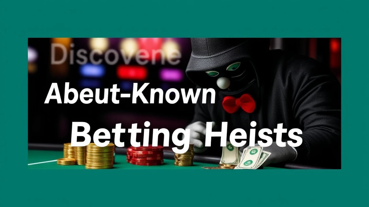 Discovering 10 Things About Well-Known Betting Heists