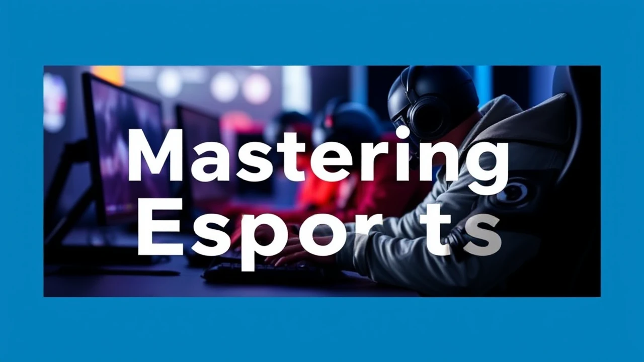 Mastering Esports: An Amateur's Guide to High-Level Gaming
