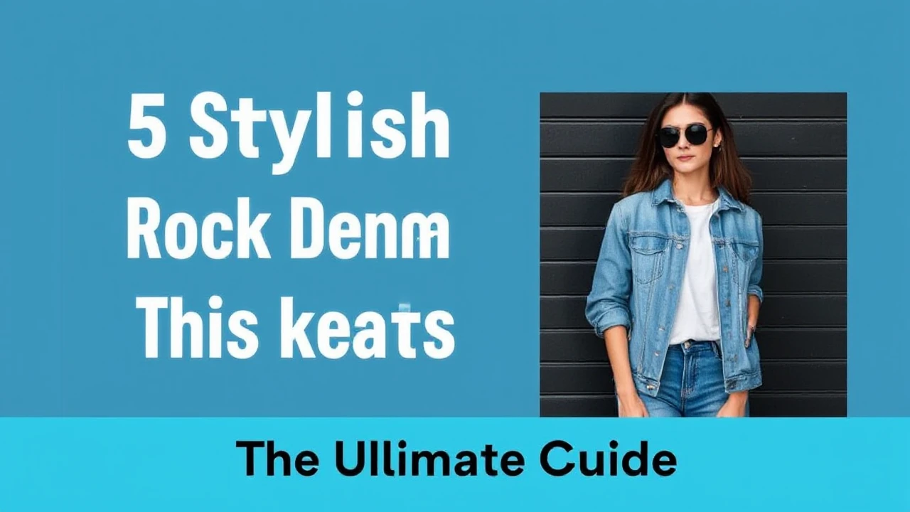 5 Stylish Ideas to Rock Denim Jackets This Season: Your Ultimate Guide