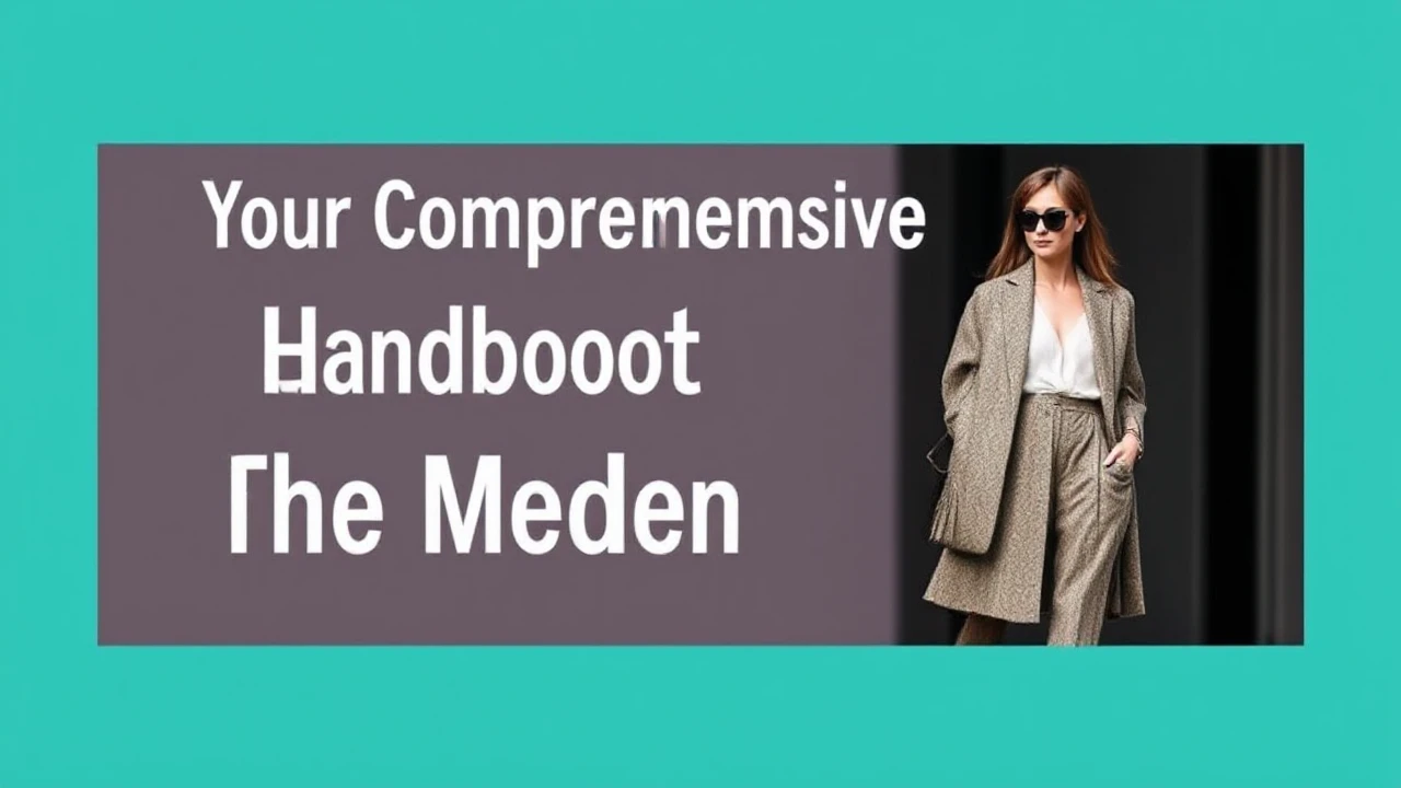 Your Comprehensive Handbook to Latest Fashion for the Modern Woman