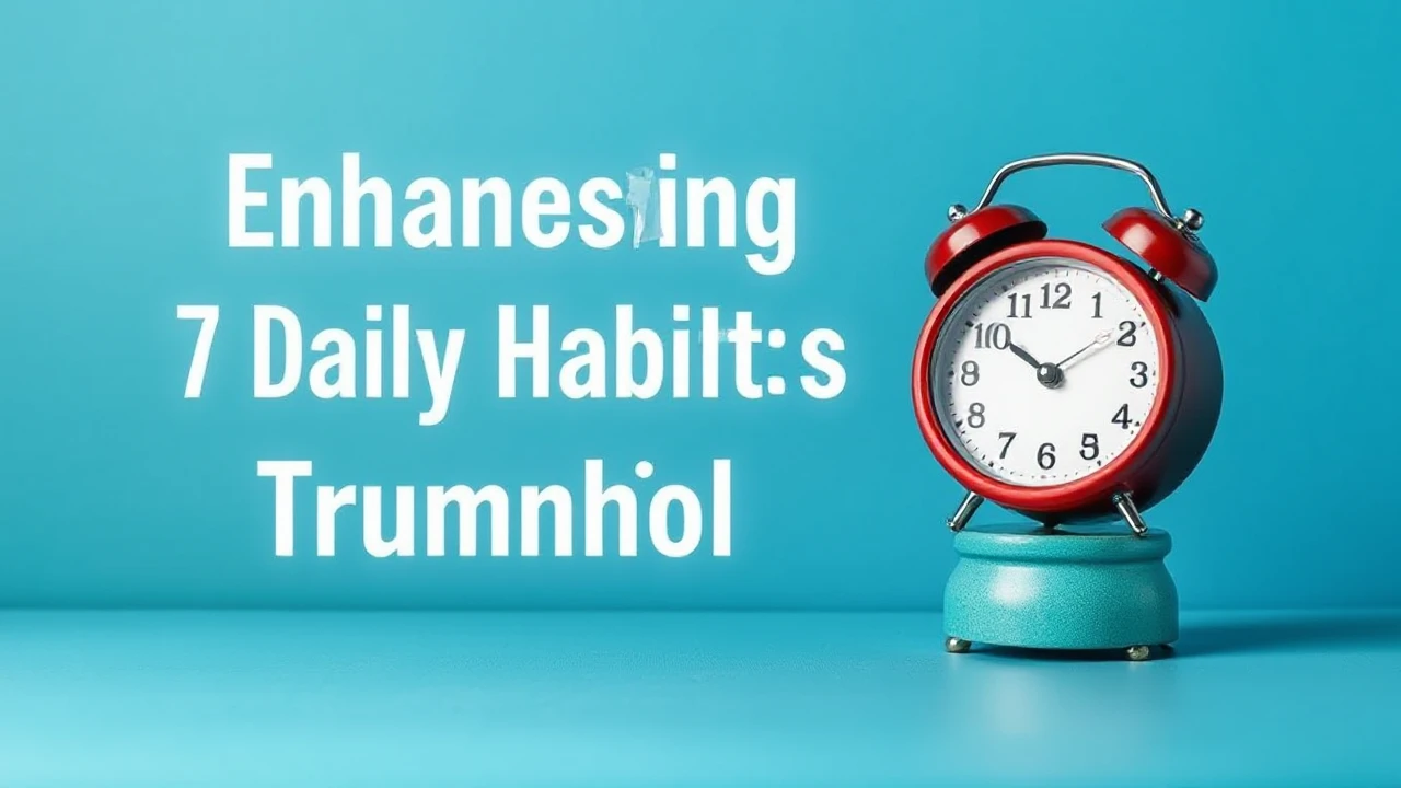 Enhancing Productivity: 7 Daily Habits of Triumphant People