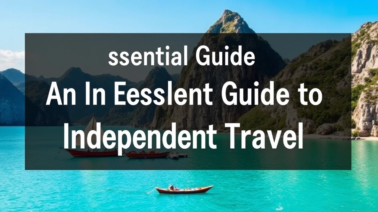 An Essential Guide to Independent Travel: Key Tips for Venturing into the World Solo