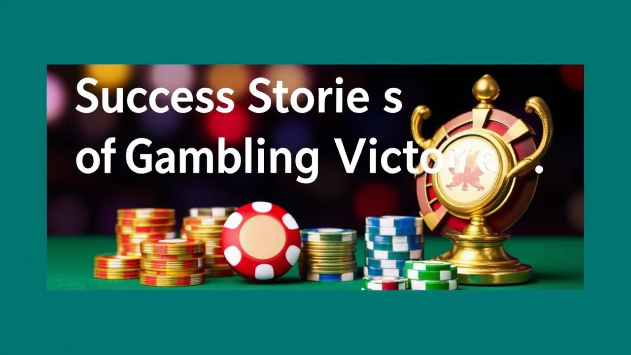 Success Stories of Gambling Victory: Journeys to Glory