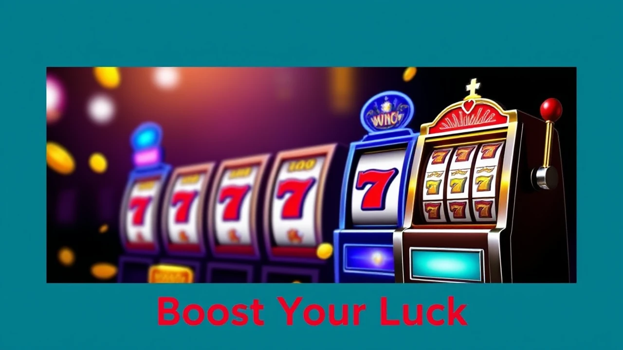 Boost Your Luck: Strategies for Winning at Slot Machine Slots