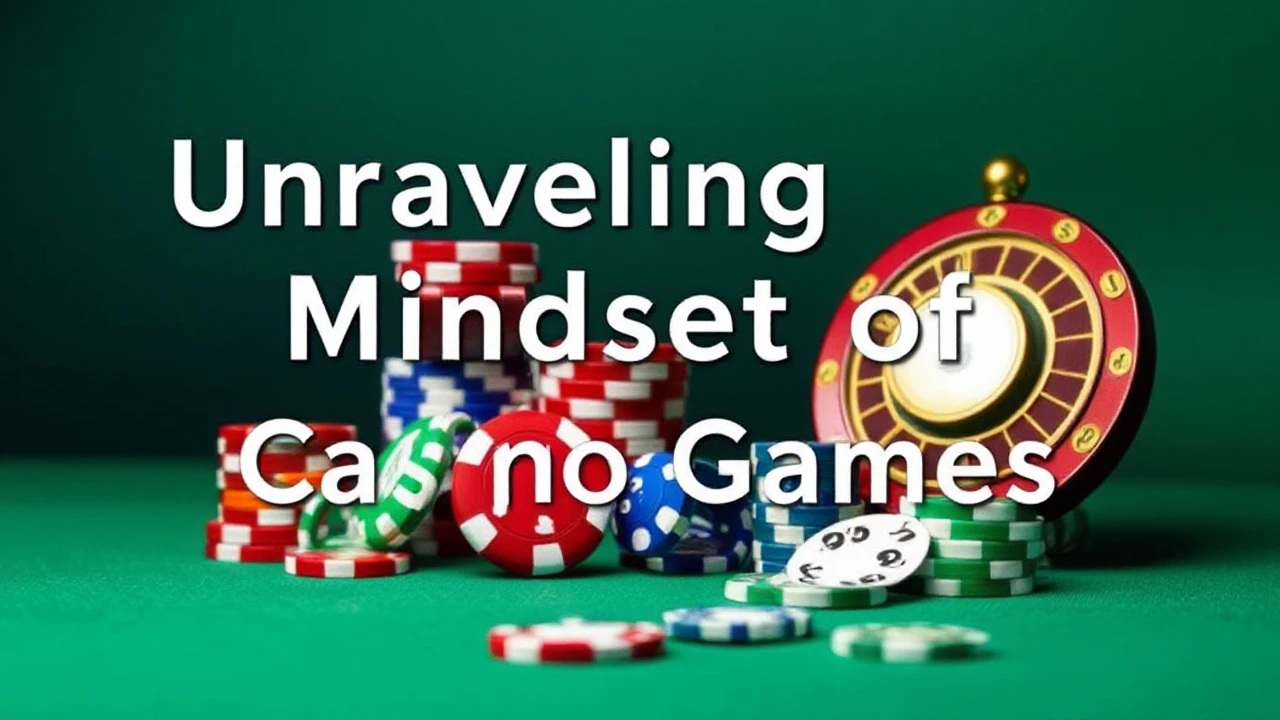 Unraveling the Mindset of Casino Games