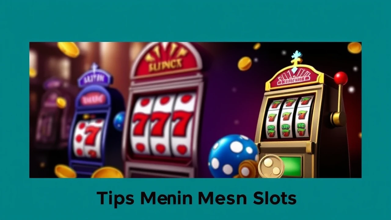Tips Menang Besar Bermain Mesin Slot