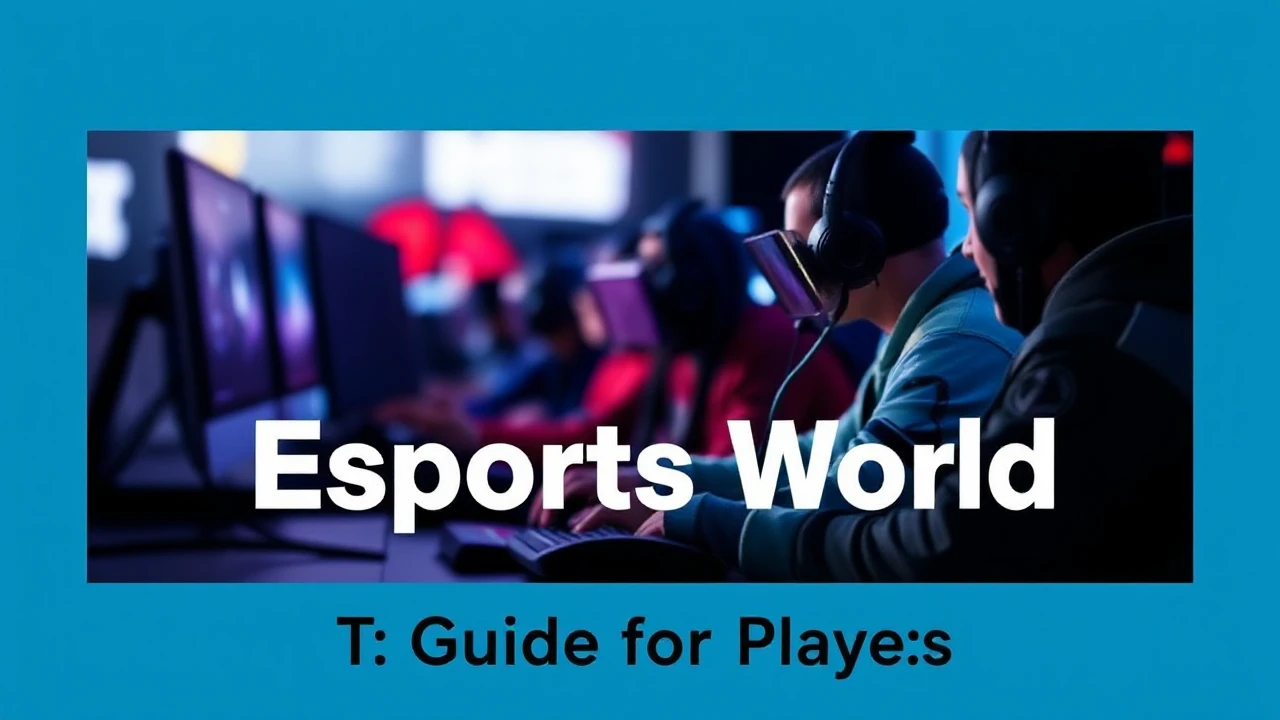 Entering the Esports World: A Guide for Players
