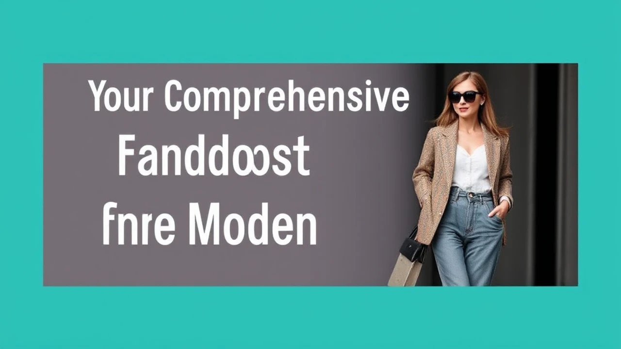 Your Comprehensive Handbook to Latest Fashion for the Modern Woman