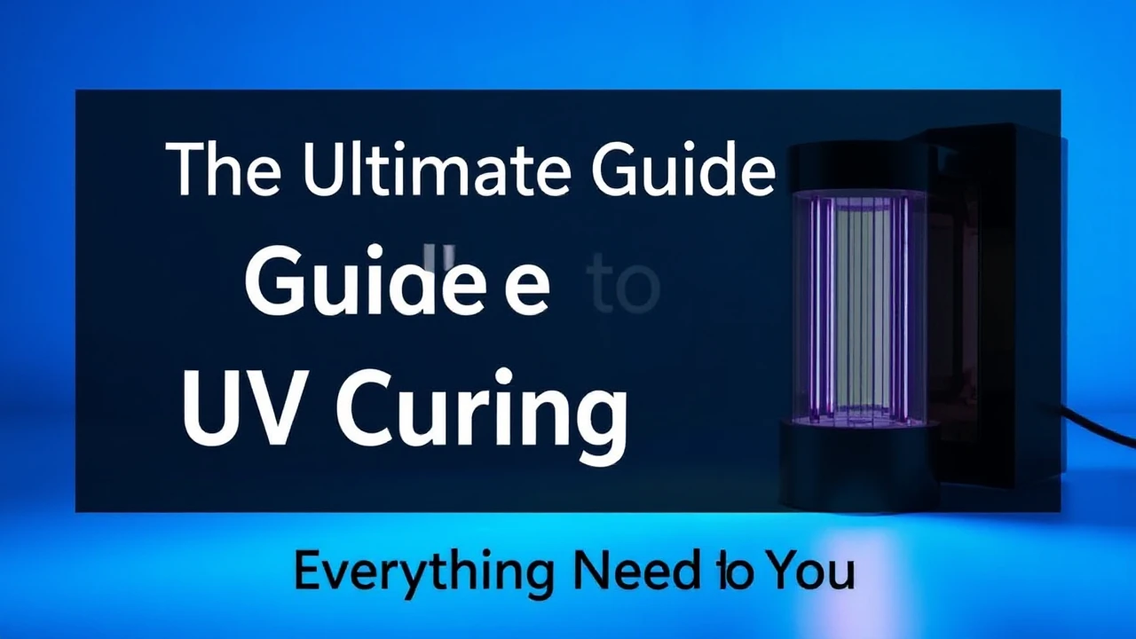 The Ultimate Guide to UV Curing Lamps: Everything You Need to Know