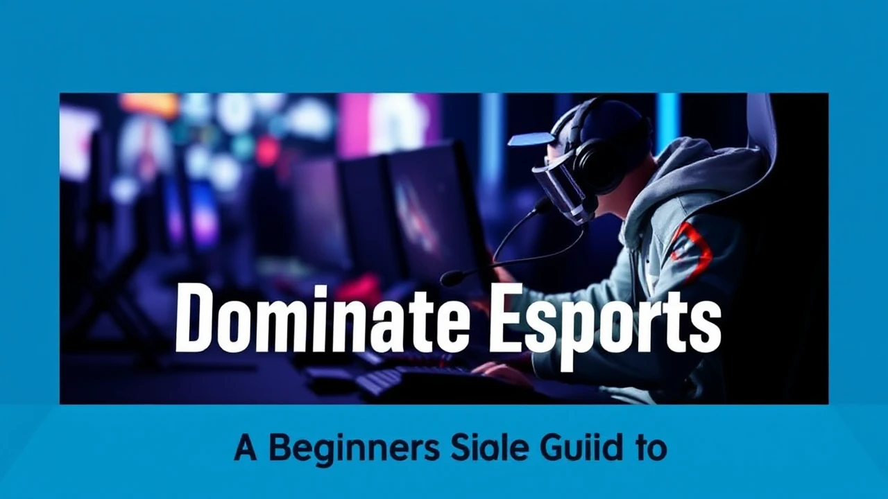 Dominate Esports: A Beginner's Guide to Professional Gaming