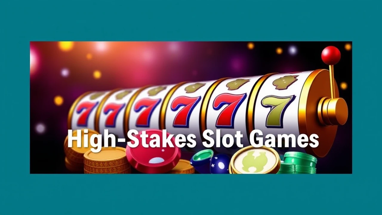 Embracing the Thrill of High-Stakes Slot Games