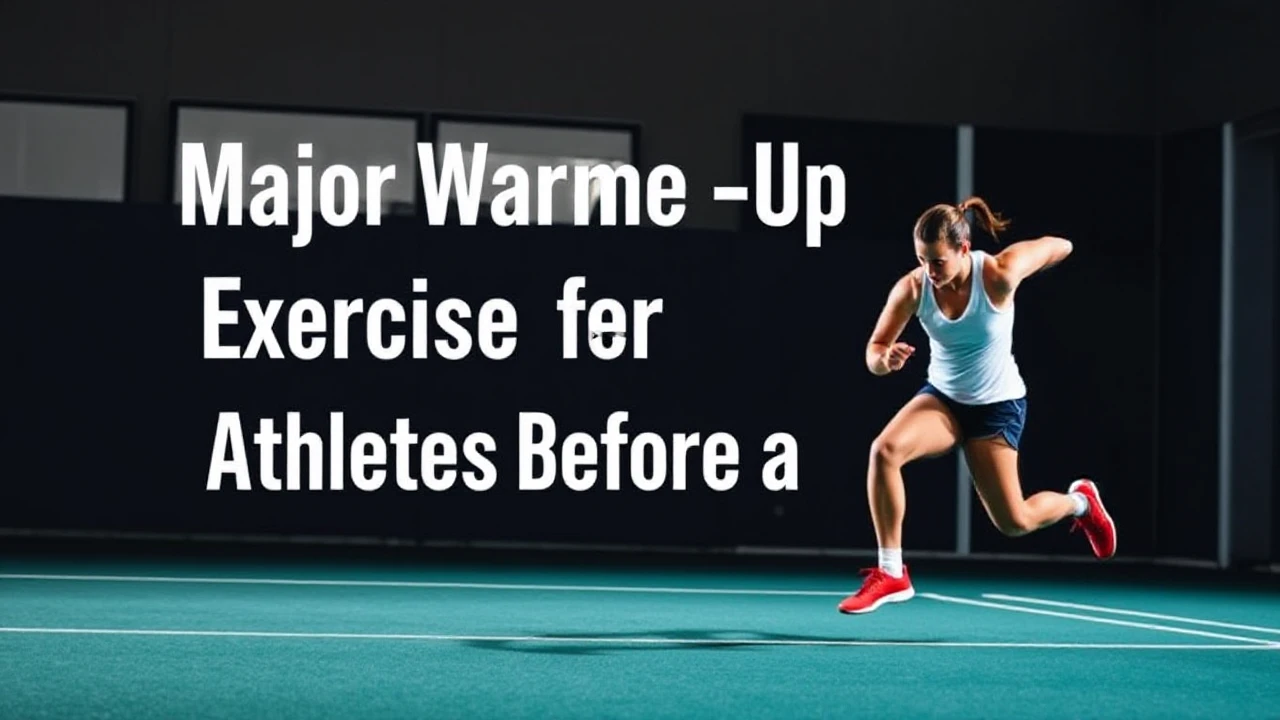 Major Warm-Up Exercises for Athletes Before a Workout