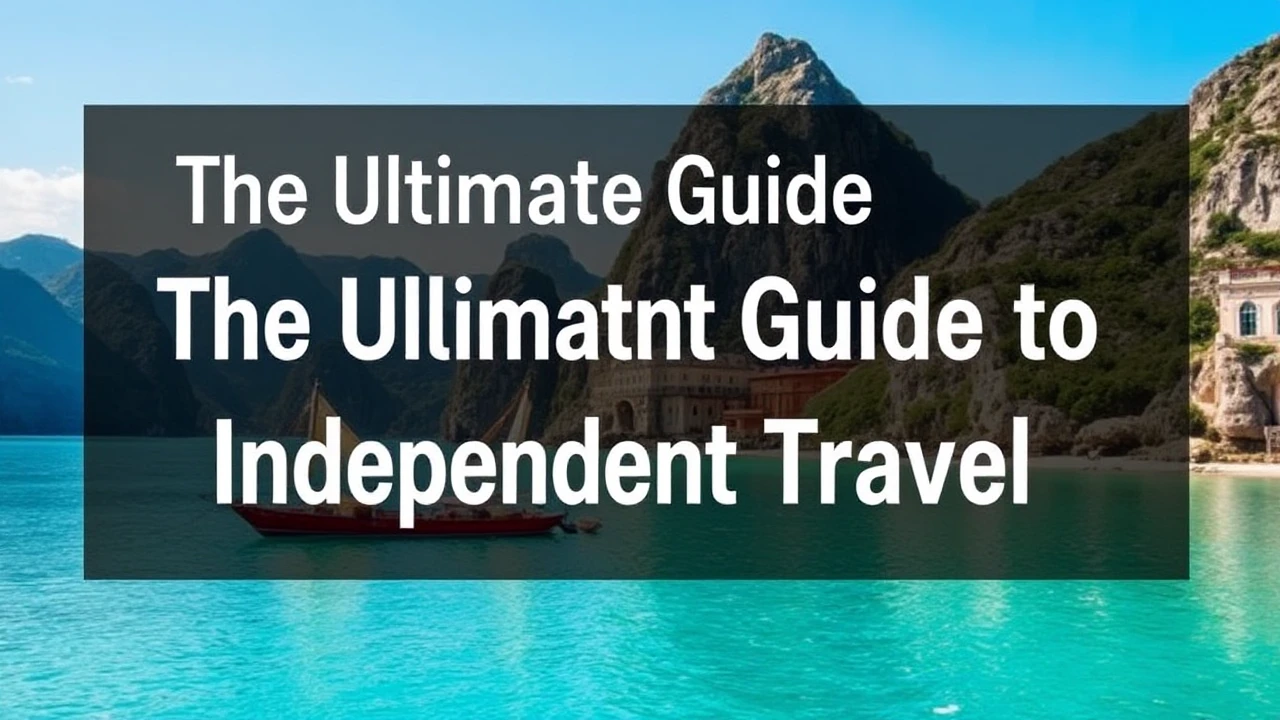 The Ultimate Guide to Independent Travel: Expert Tips for Venturing into the World By Yourself