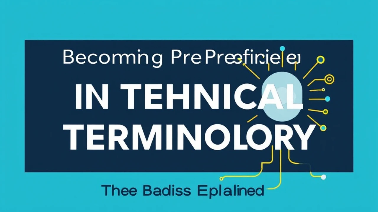 Becoming Proficient in Technical Terminology: The Basics Explained
