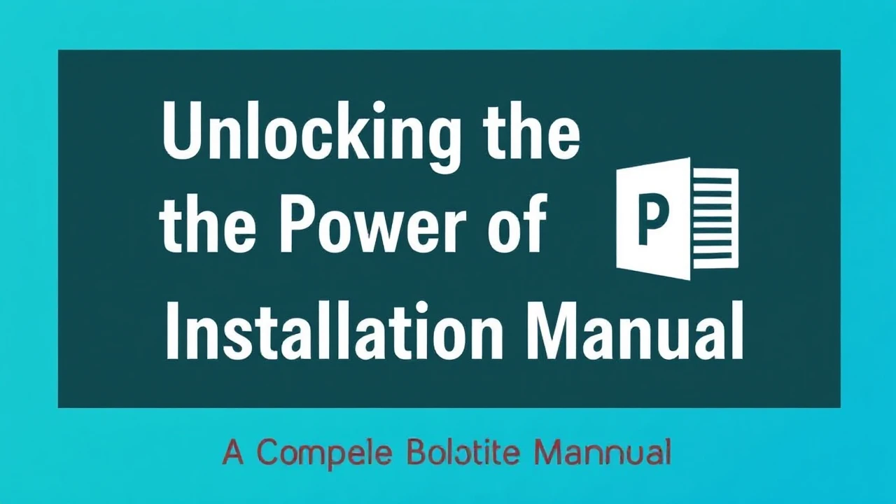 Unlocking the Power of WPS: A Complete Installation Manual