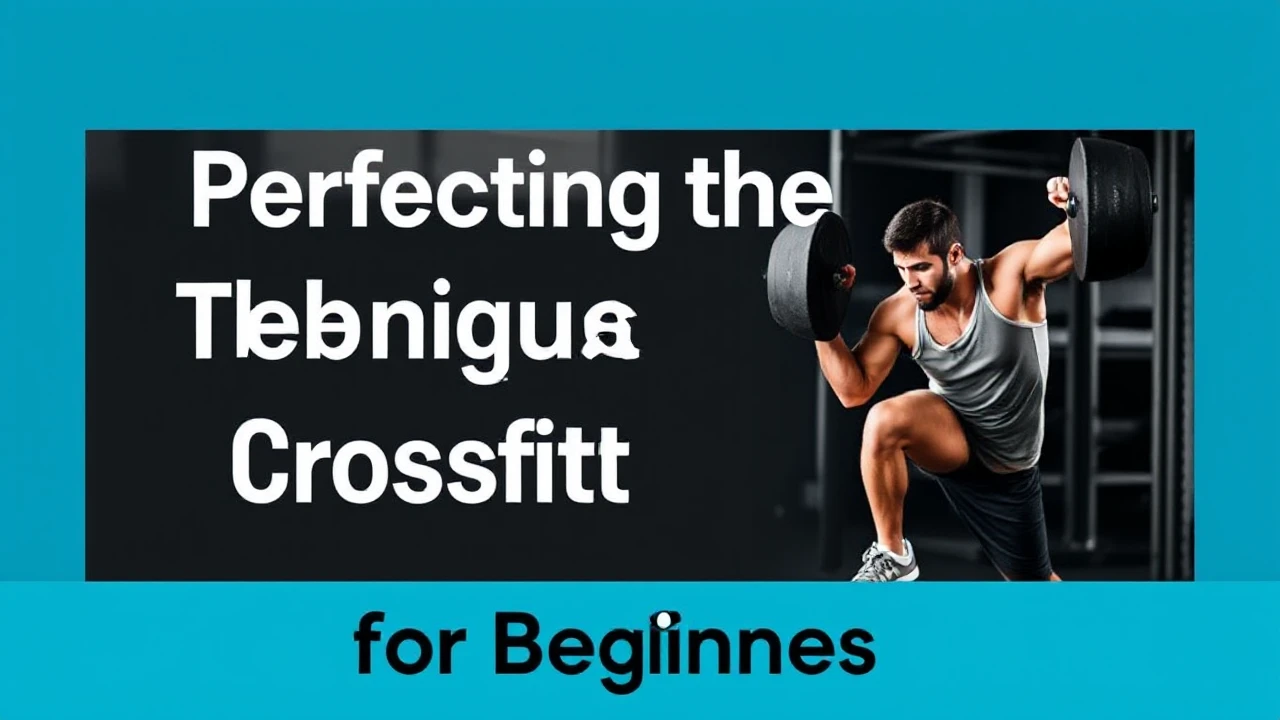 Perfecting the Technique of Crossfit Training for Beginners